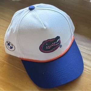 Florida Gators BMW White & Royal Blue Baseball Cap
